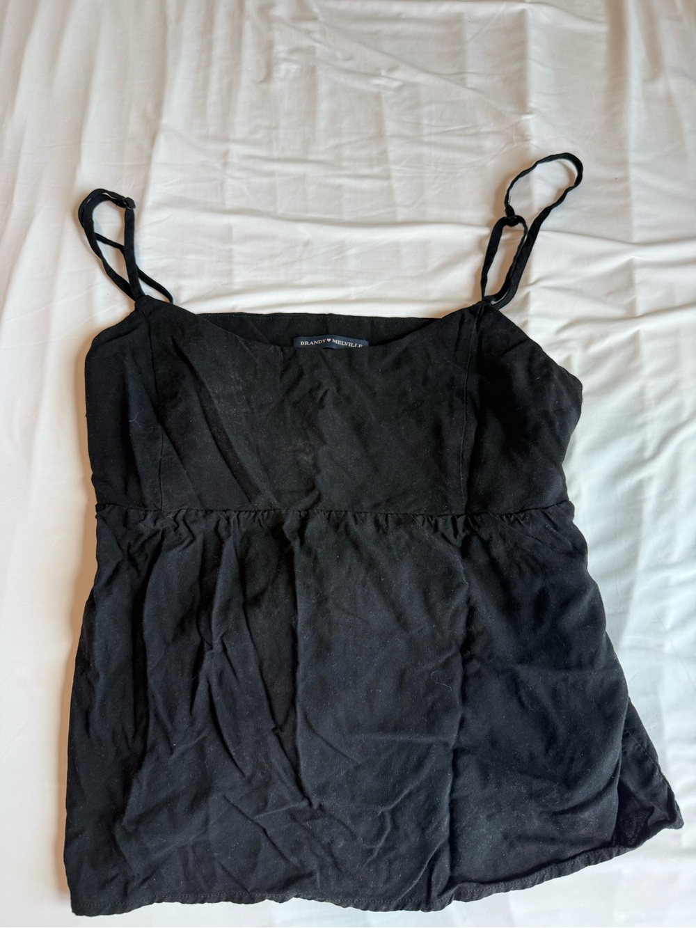 Brandy Melville Black Spaghetti Strap Camisole